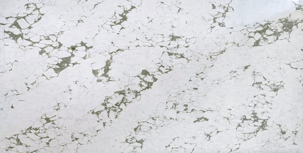 Arabescato Green quartz worktop