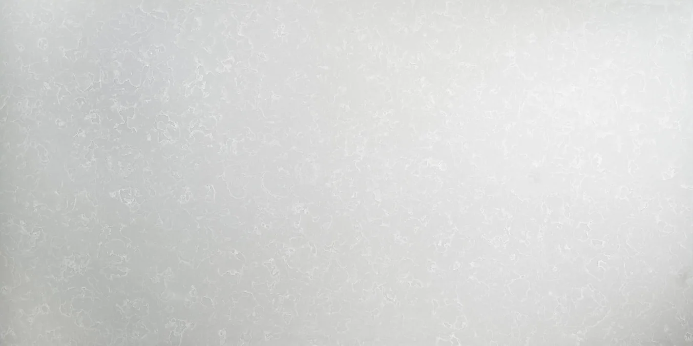 White Onyx quartz kitchen worktop