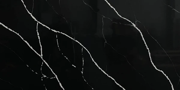 Black Marquina quartz worktop by PQS