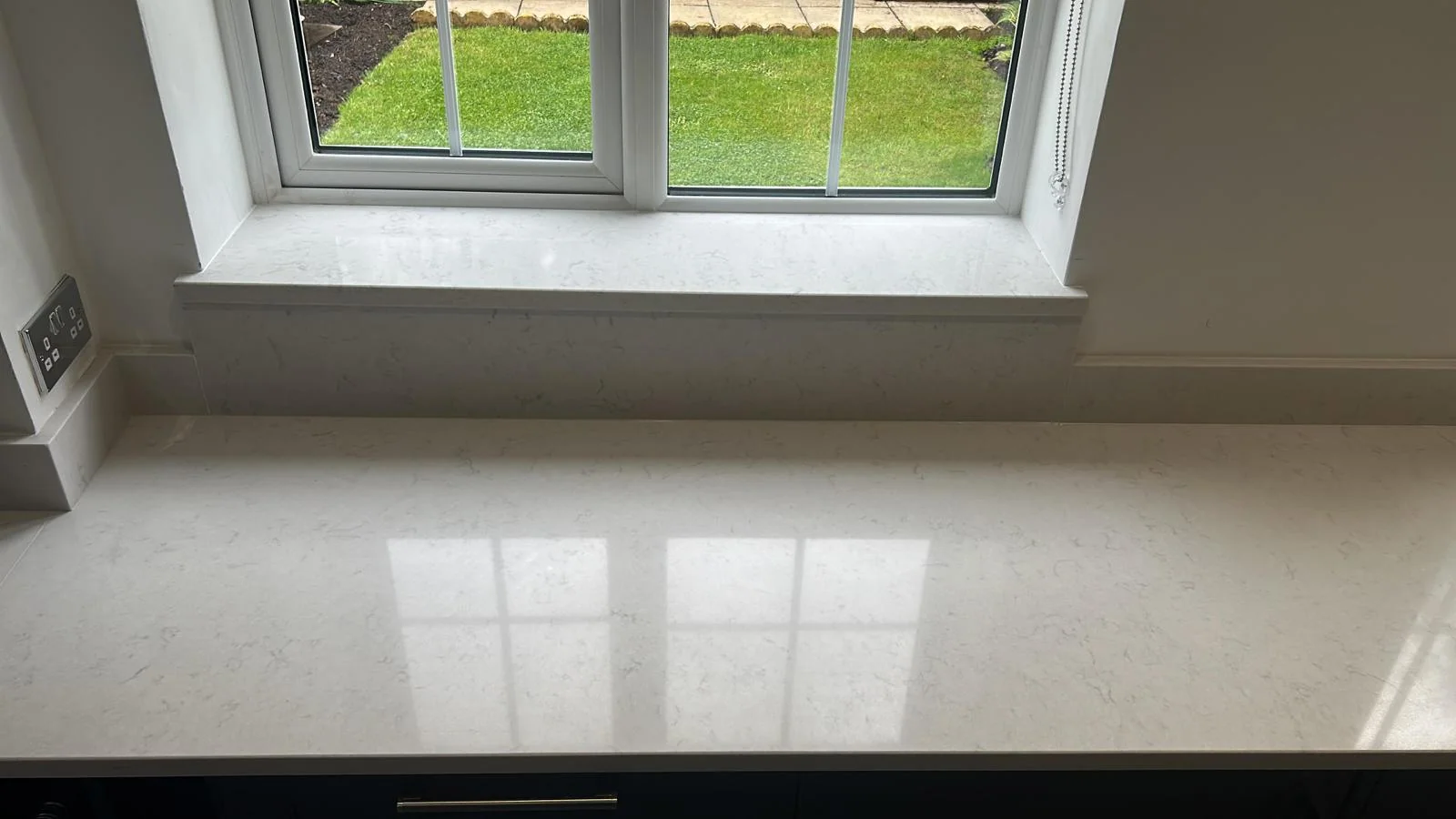 Silestone Lagoon quartz kitchen worktop