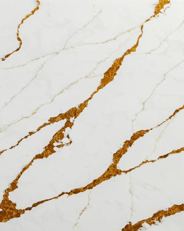Glitter Lava quartz worktop by PQS