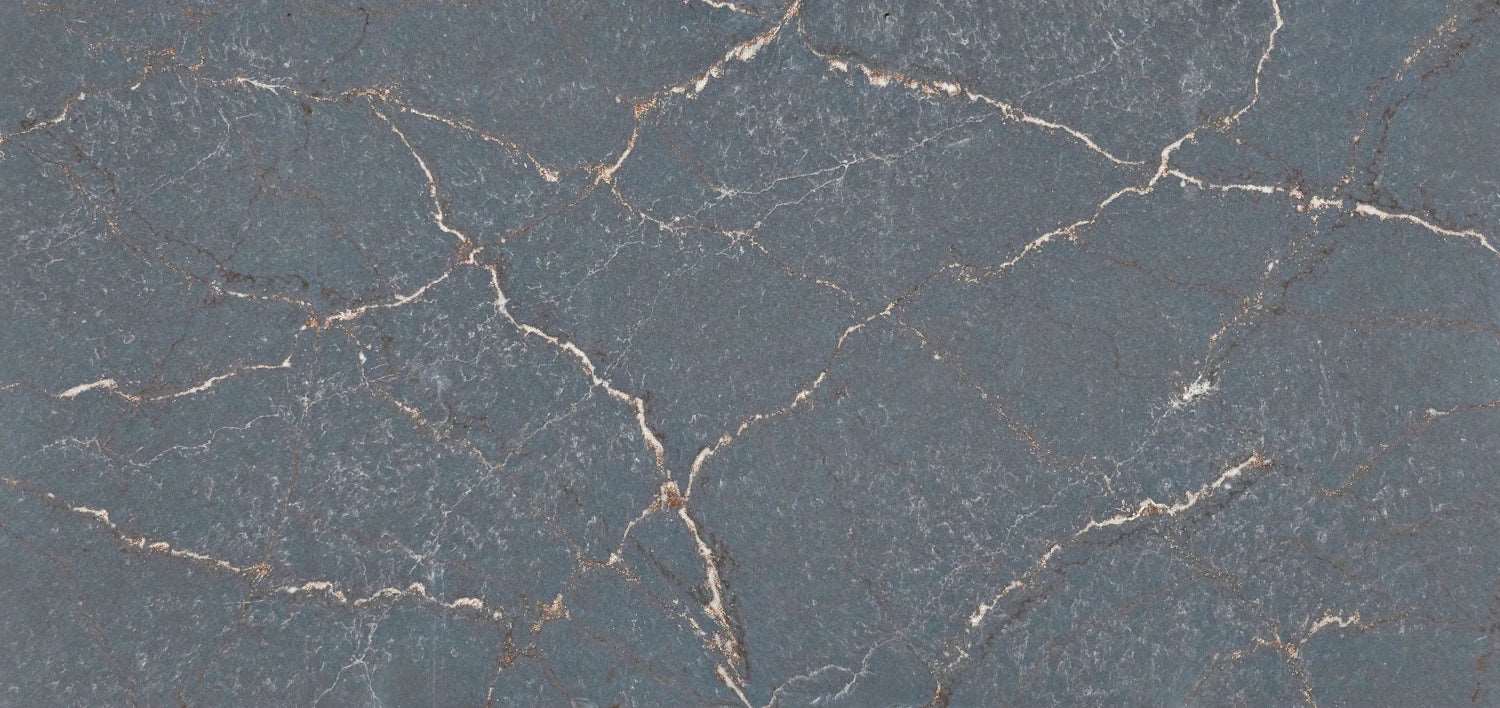 Parisien Bleu quartz kitchen worktop
