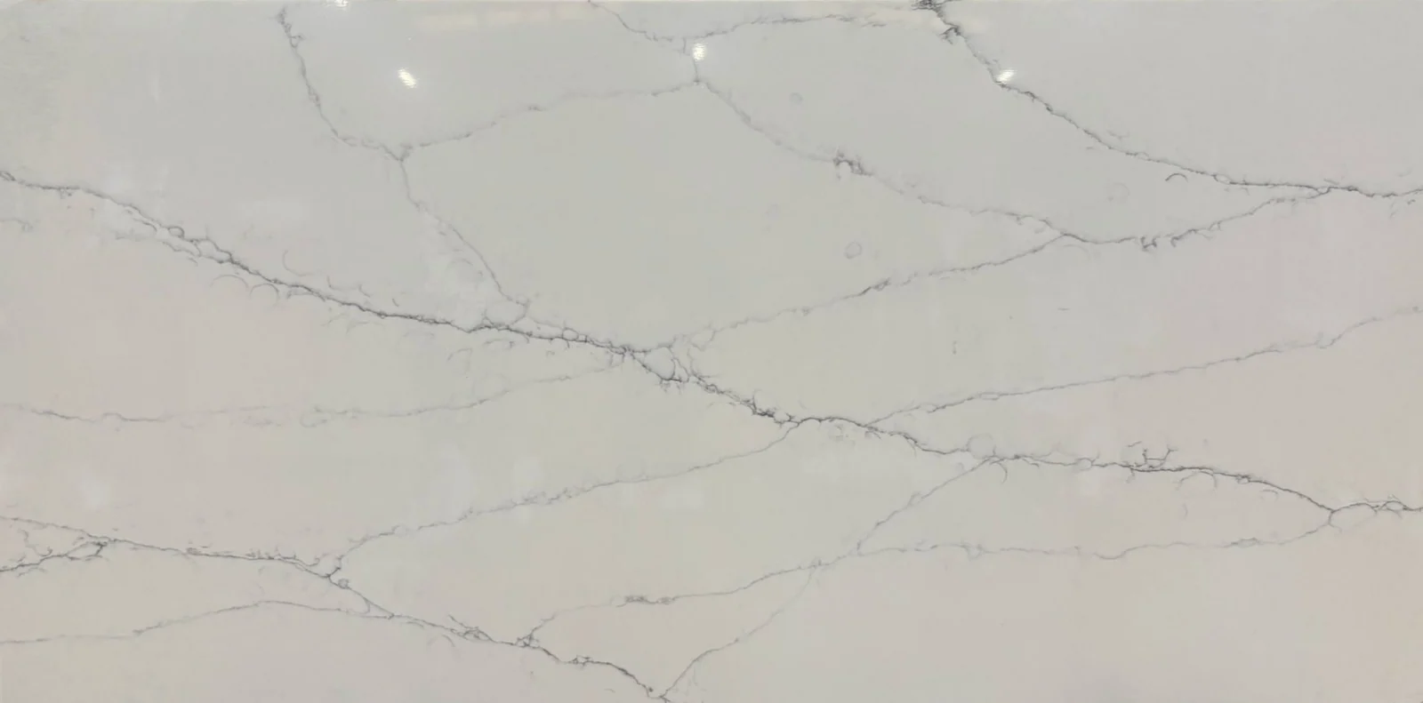 Statuario Grey quartz kitchen worktop