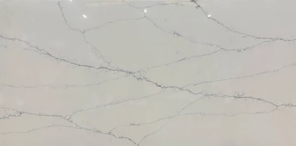 Statuario Grey quartz worktop by BQS