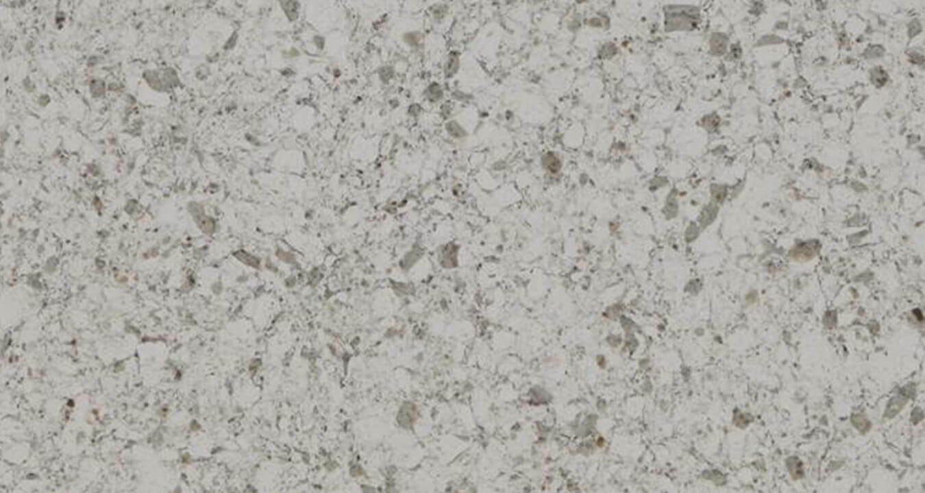 Alaska White quartz kitchen worktop