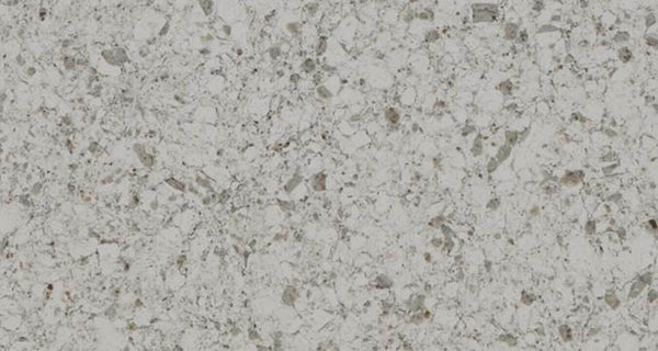 Alaska White quartz worktop by Unistone