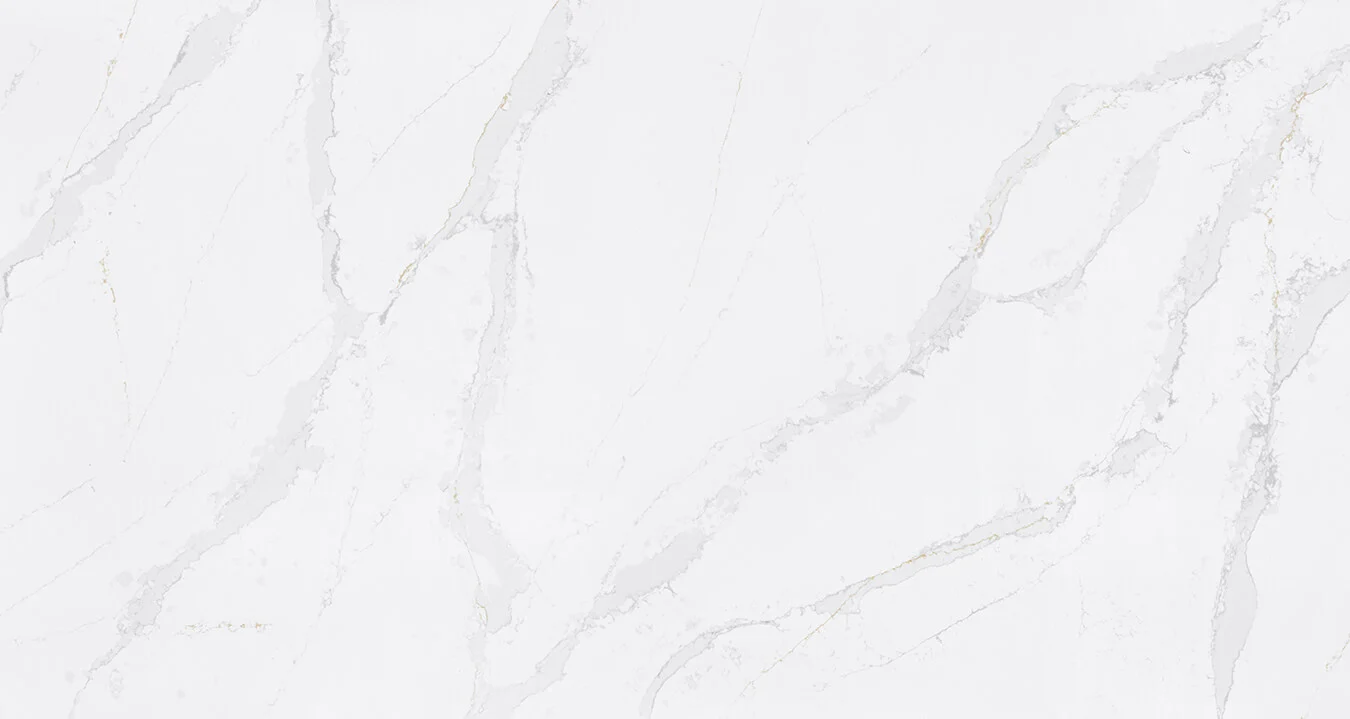 Eternal Calacatta Gold quartz kitchen worktop